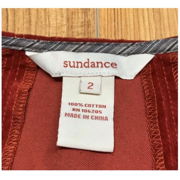 Sundance red velvet skirt - Picture 5 of 6